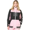 Picture Lander Print Winterjacke Pink Damen