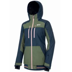 Picture Lander Snowboardjacke Army Green Damen -Snowboard Ausrüstung Geschäft picture lander wvt196 army green 05 gross