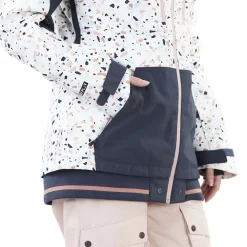 Picture Lander Skijacke Terrazo White Damen -Snowboard Ausrüstung Geschäft picture lander wvt196 terrazo white 02 grossgX8L4TCGMGRiu