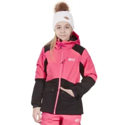 Picture Leeloo Performance-Jacke Neon Pink/Black Kinder