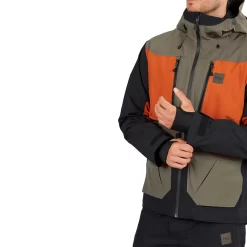 Picture Naikoon Skijacke Dark Army Green Herren -Snowboard Ausrüstung Geschäft picture naikoon jacket mvt391 darkarmygreen 04 gross