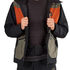 Picture Naikoon Skijacke Dark Army Green Herren -Snowboard Ausrüstung Geschäft picture naikoon jacket mvt391 darkarmygreen 05 gross