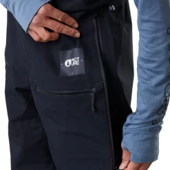 Picture Welcome 3L Bib Schneehose Black Herren -Snowboard Ausrüstung Geschäft picture welcome 3l bib pant mpt133 black 03 gross