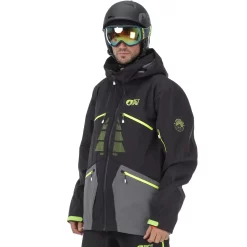 Picture Welcome Skijacke Black/Anthrazit Herren