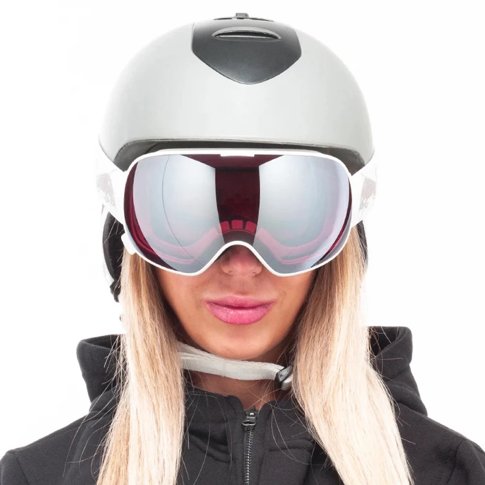 Red Bull SPECT Eyewear Magnetron Schneebrille White/Mauve Snow + Cloudy Snow Damen, Herren - Image 4