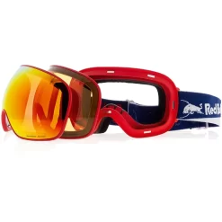 Red Bull SPECT Eyewear Magnetron Skibrille Red/Red Snow-Brown + Cloudy Snow Damen, Herren -Snowboard Ausrüstung Geschäft red bull spect eyewear magnetron 021 02 gross