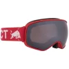Red Bull SPECT Eyewear Alley Oop Skibrille Red/Amber Snow Silver Damen, Herren