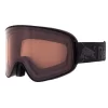 Red Bull SPECT Eyewear Rush Skibrille Matte Black/Orange Snow Damen, Herren