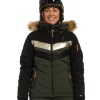 Rehall Karina-R Skijacke Olive Melange Damen