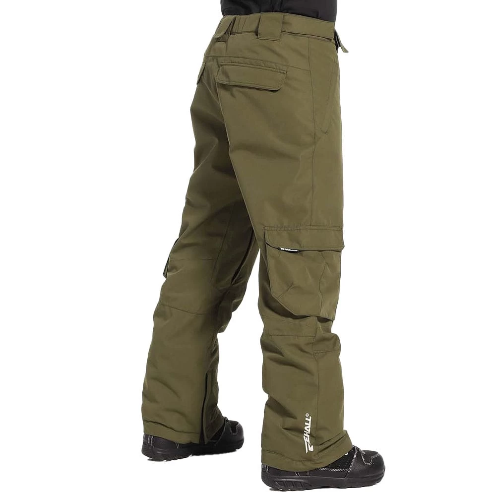 Rehall Poker-R Snowboardhose Olive Herren 3 Rehall Poker-R Snowboardhose Olive Herren - Image 3