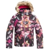 Roxy Jet Ski Skijacke True Black Butterfly Kinder