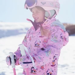 Roxy Mini Jetty Kinderjacke Prism Pink Snow Trip Kinder -Snowboard Ausrüstung Geschäft roxy mini jetty erltj03010 meq1 pink 03 gross2fvZnZmj7sK1q
