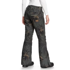 Roxy Nadia Printed Skihose Four Leaf Clover/Swell Flowers Damen -Snowboard Ausrüstung Geschäft roxy nadia printed erjtp03070 gph2 02 grosskXbzpJdZhkjfT