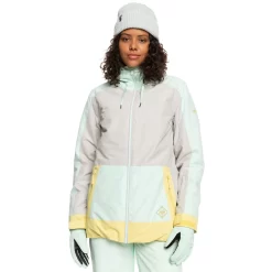 Roxy Ravine Skijacke Grey/Türkis Damen