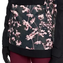 Roxy Shelter Skijacke True Black Poppy Damen -Snowboard Ausrüstung Geschäft roxy shelter erjtj03214 kvj3 true black poppy 06 gross8uuZyxt2jVkZu