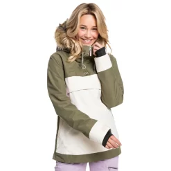 Roxy Shelter Skijacke Burnt Olive Damen