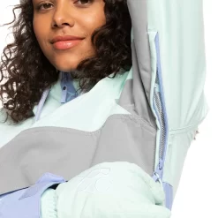 Roxy Shelter Skianorak Fair Aqua Damen -Snowboard Ausrüstung Geschäft roxy shelter jacket erjtj03370 bdy0 04 gross