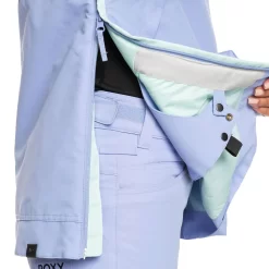 Roxy Shelter Skianorak Fair Aqua Damen -Snowboard Ausrüstung Geschäft roxy shelter jacket erjtj03370 bdy0 06 gross