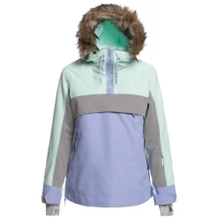 Roxy Shelter Skianorak Fair Aqua Damen -Snowboard Ausrüstung Geschäft roxy shelter jacket erjtj03370 bdy0 07 gross