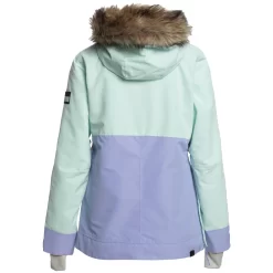Roxy Shelter Skianorak Fair Aqua Damen -Snowboard Ausrüstung Geschäft roxy shelter jacket erjtj03370 bdy0 08 gross