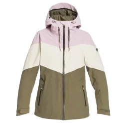 Roxy Winter Haven Skijacke Burnt Olive Damen -Snowboard Ausrüstung Geschäft roxy winter haven jacket erjtj03342 gpz0 03 gross