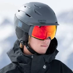 Smith Level MIPS Skihelm Matte Slate Damen, Herren -Snowboard Ausrüstung Geschäft smith level mips e006280tb 04 grossWPKFBIBb1IIG1