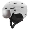 Smith Survey Schneehelm Matte White/CP Sun Platinum Mirror Damen, Herren