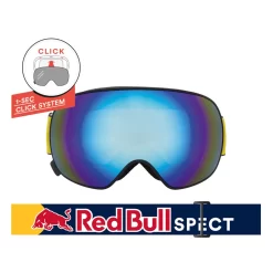 Red Bull SPECT Eyewear Magnetron Schneebrille Matte Black/Blue Snow/Cloudy Damen, Herren -Snowboard Ausrüstung Geschäft spect eyewear red bull magnetron 002 02 gross