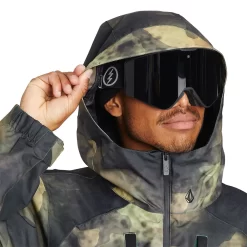 Volcom Brighton Pullover Wintersportjacke Camouflage Herren -Snowboard Ausrüstung Geschäft volcom brighton pullover g0652315 cam 03 gross
