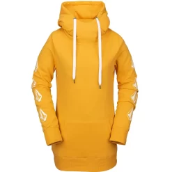 Volcom Costus Pullover Fleece-Midlayer Yellow Damen