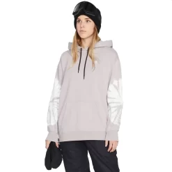 Volcom Costus Sweatshirt Amethyst Smoke Damen -Snowboard Ausrüstung Geschäft volcom costus pullover fleece h4152305 ams 02 grossUM3tsgxKDMKf0