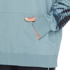 Volcom Costus Pullover Green Ash Damen -Snowboard Ausrüstung Geschäft volcom costus pullover fleece h4152305 gah 04 gross