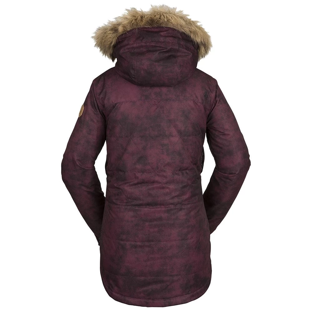 Volcom Fawn Insulated Skijacke Acid Merlot Damen 3 Volcom Fawn Insulated Skijacke Acid Merlot Damen - Image 3
