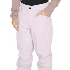 Volcom Hallen Snowboardhose Amethyst Smoke Damen -Snowboard Ausrüstung Geschäft volcom hallen pant h1352307 ams 02 gross