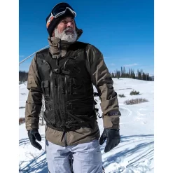 Volcom Iguchi Slack Tourenweste New Black Herren 12 Volcom Iguchi Slack Tourenweste New Black Herren -Snowboard Ausrüstung Geschäft volcom iguchi slack vest g0652208 new black 03 gross