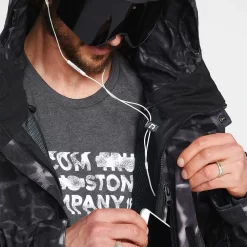 Volcom L Gore-Tex Schneejacke Black Giraffe Herren -Snowboard Ausrüstung Geschäft volcom l gore tex jacket g0652302 bag 03 grossCRPprIfgMi7Dh