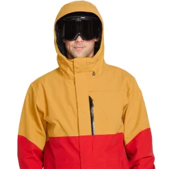Volcom L Gore-Tex Skijacke Caramel Herren -Snowboard Ausrüstung Geschäft volcom l gore tex jacket g0652302 crl 03 gross