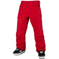 Volcom L Gore-Tex Schneehose Red Herren