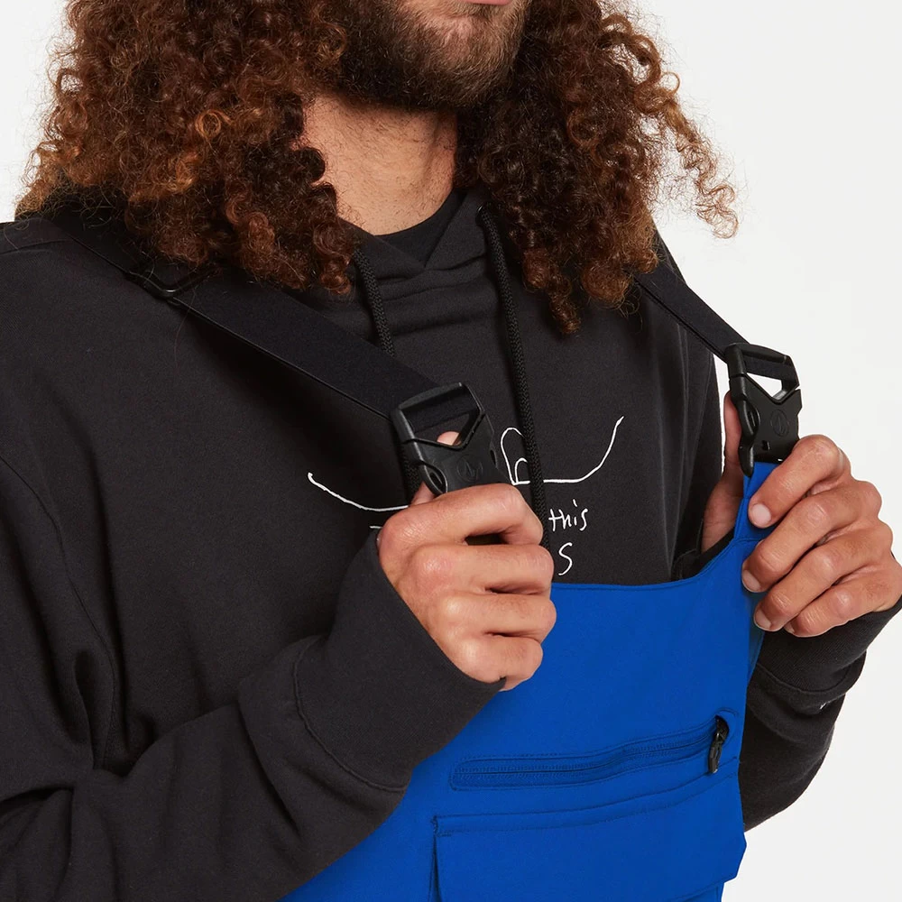 Volcom Roan Bib Latzhose Bright Blue Herren 3 Volcom Roan Bib Latzhose Bright Blue Herren - Image 3