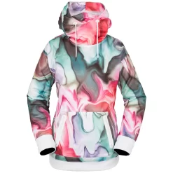 Volcom Spring Shred Kapuzensweater Nebula Print Damen