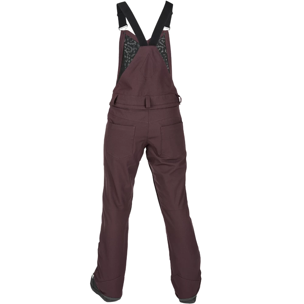 Volcom Swift Bib Overall Black Red Damen 2 Volcom Swift Bib Overall Black Red Damen - Image 2